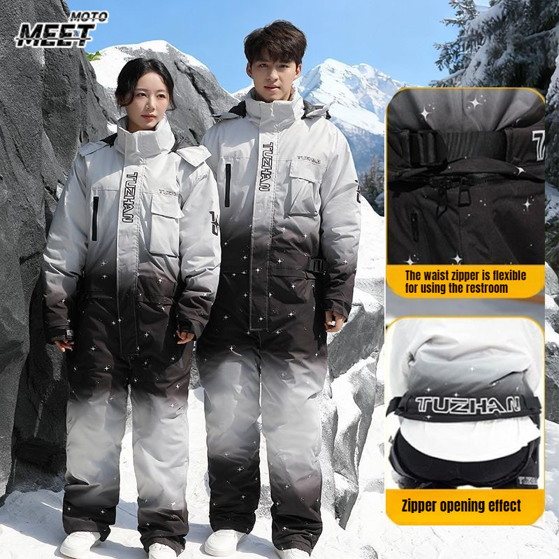 Cycling Gear For Winter - Winter Skiing Clothes Waterproof Warm Cycling
