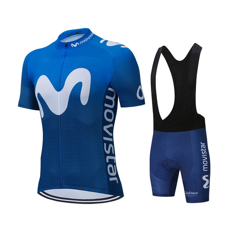 Junior Cycling Gear - New Summer Movistar Team Cycling Jersey