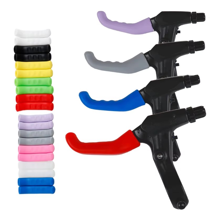 Junior Cycling Gear - 1-9pairs Bicycle Brake Handle Cover Sleeve