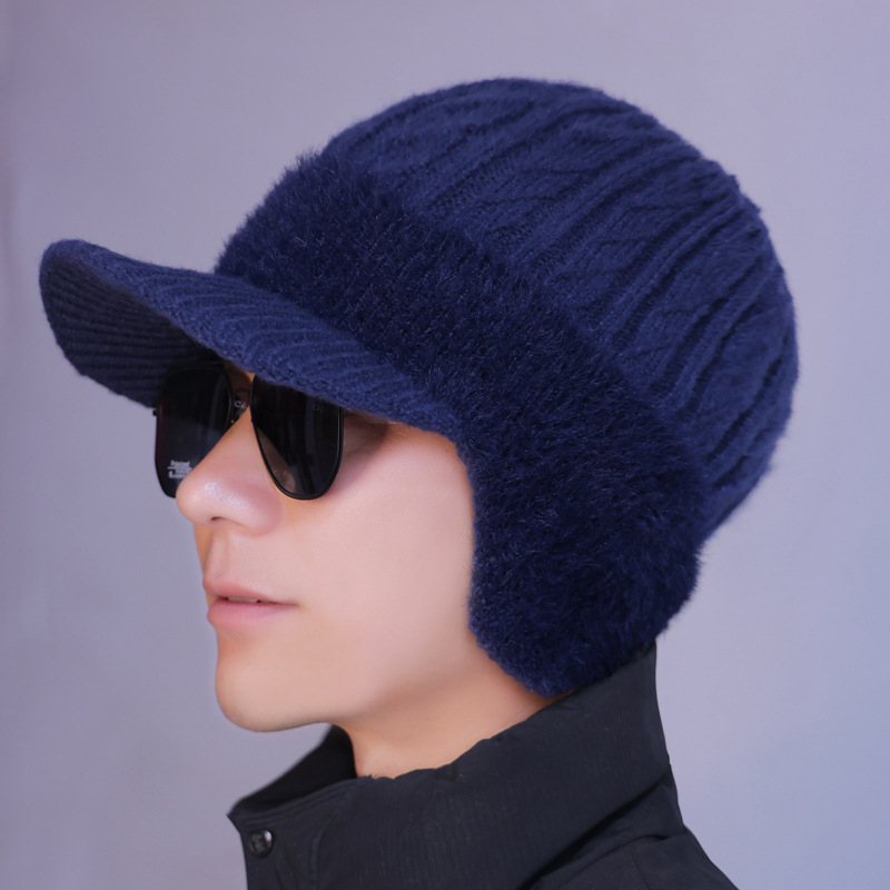 Cycling Gear Weather - Windproof Thermal Beanie Fleece Lined Winter