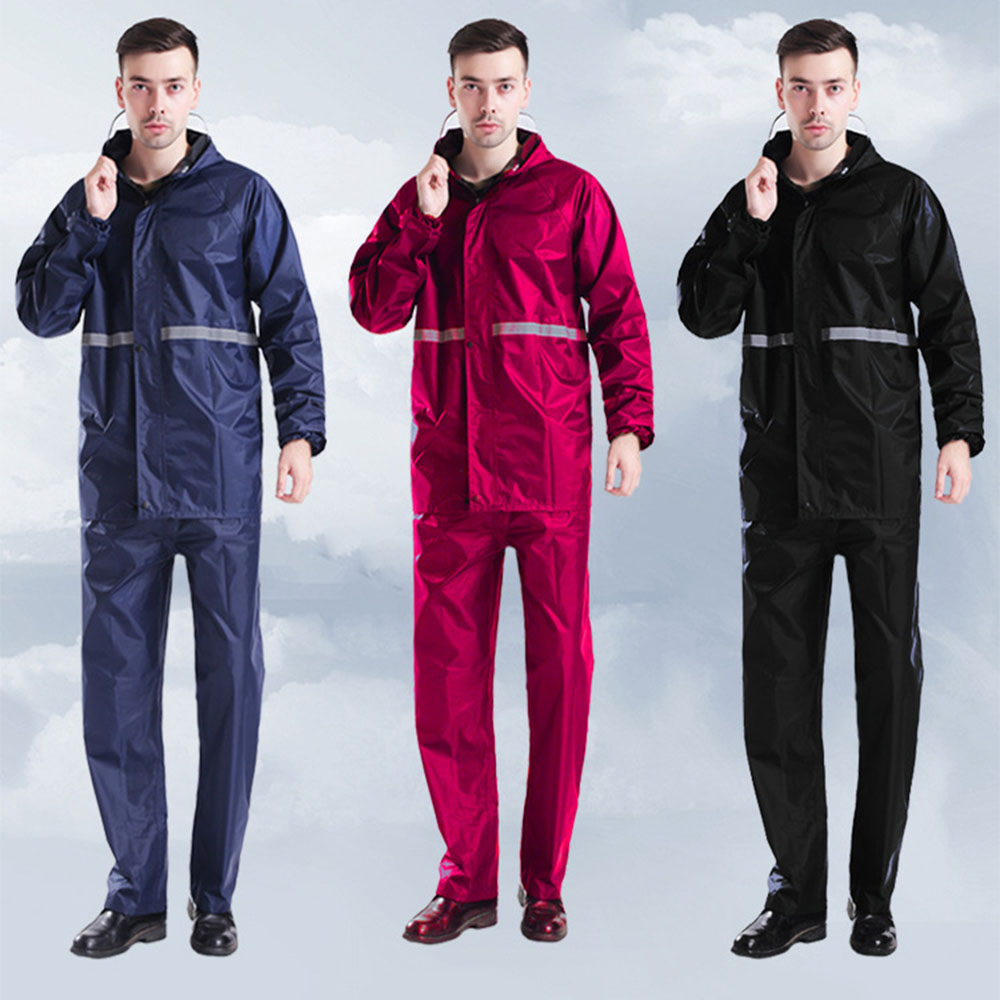 Cycling Gear Women Sale - Waterproof Cycling Reflective Raincoat Suit for