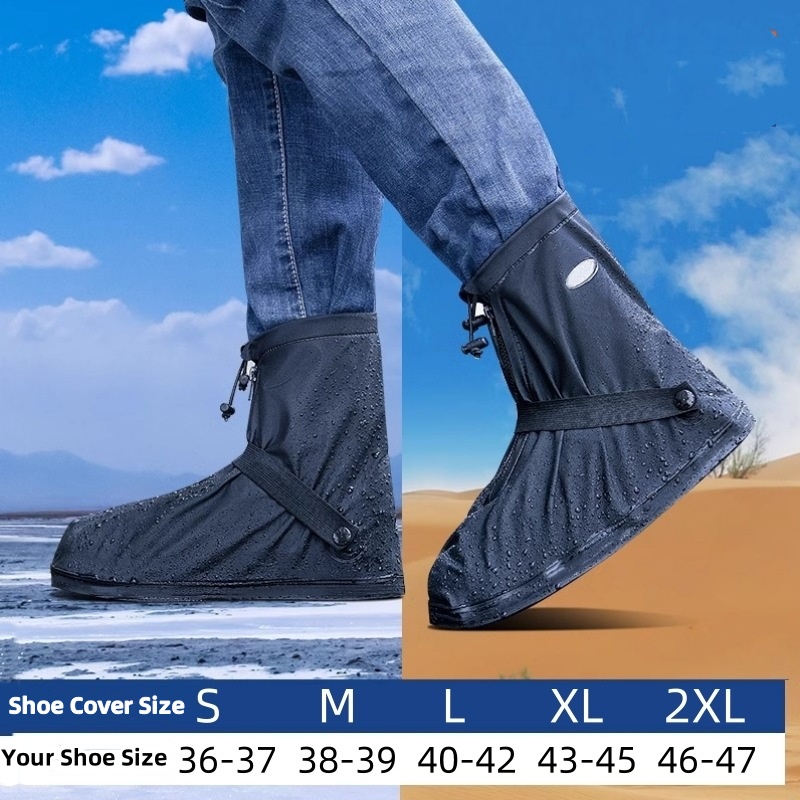 Cycling Shoe Covers - S-XXL Anti-Slip Waterproof Overshoes Boots Pants