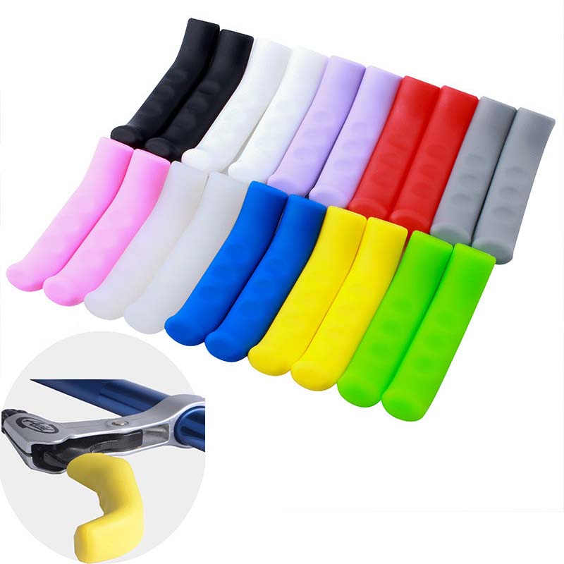 Junior Cycling Gear - 1Pair Silicone Bicycle Brake Handle Cover