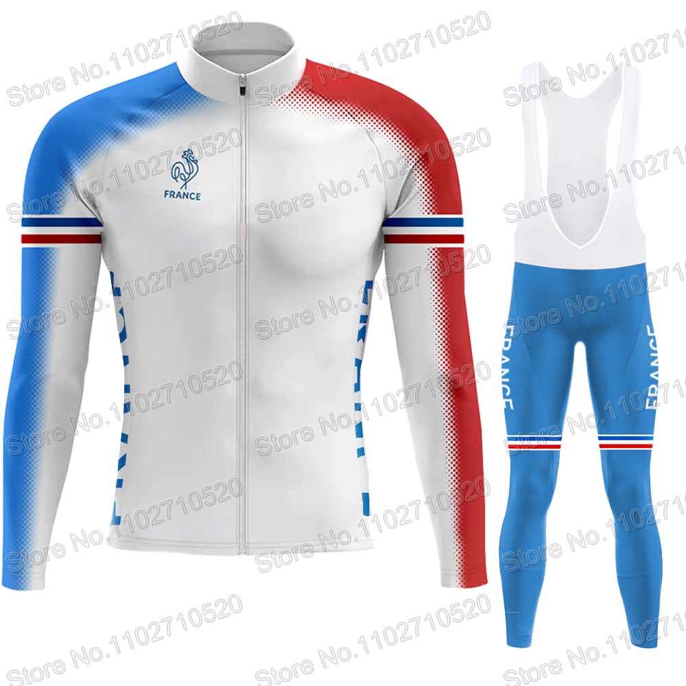Cycling Gear For Winter - France National Team 2025 Cycling Jersey