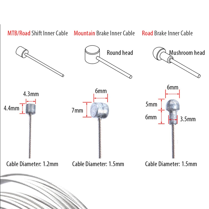 5pcs 2M MTB Bicycle Brake Line - Junior Cycling Gear recension och pris