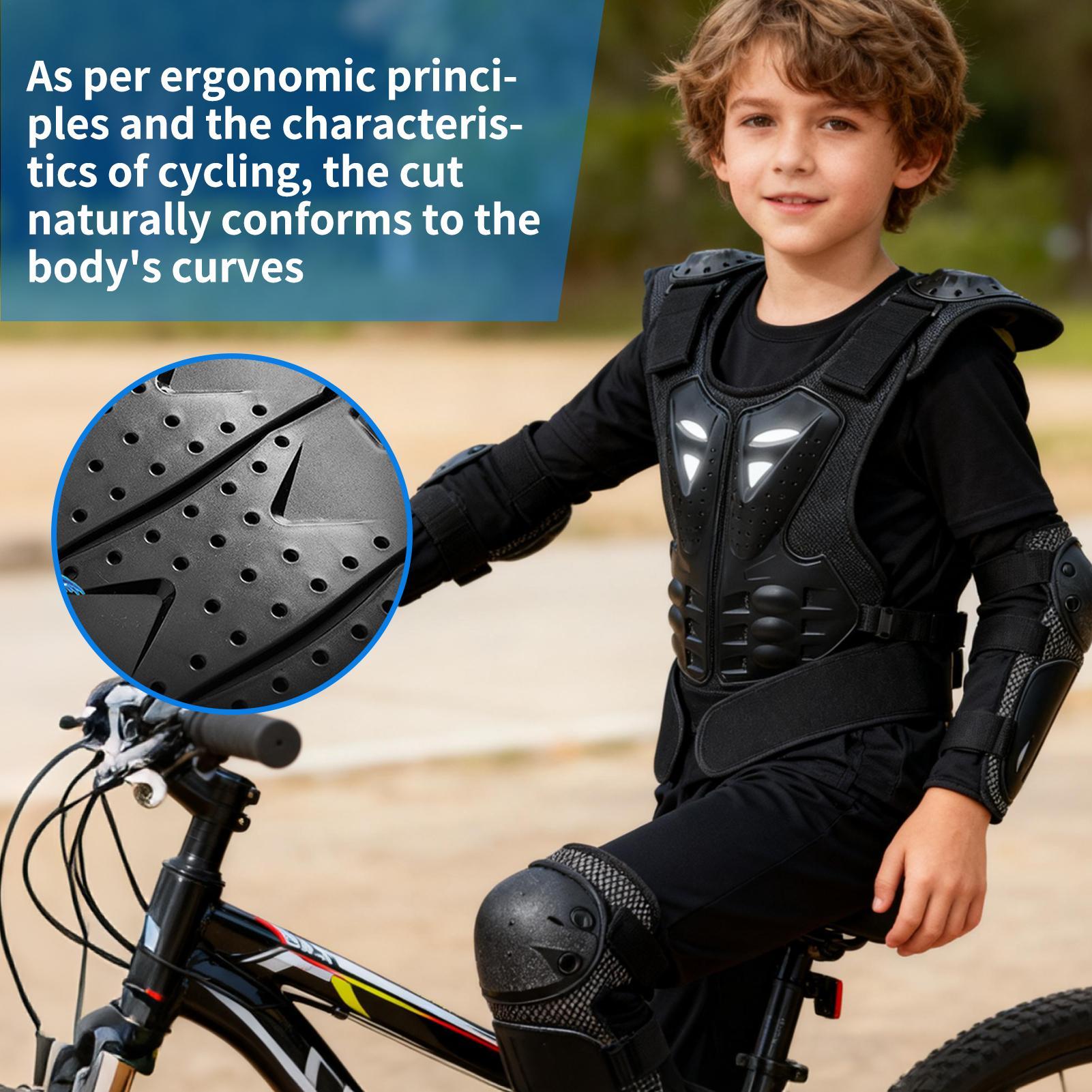 Youth Motocross Gear Chest Pro - Cycling Gear Girls recension och pris