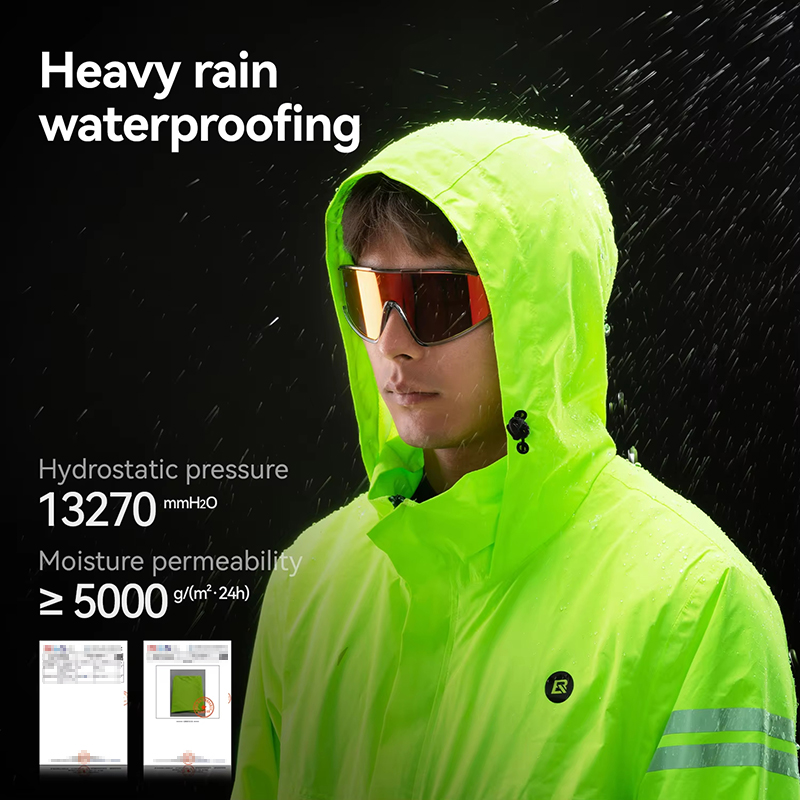 ROCKBROS Cycling Raincoat All- - Cycling Gear Women Sale recension och pris