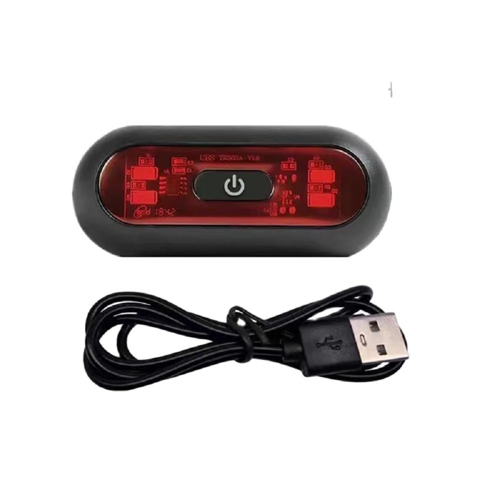 4 Lamp Beads Bicycle Helmet Le - Cycling Gear And Accessories recension och pris