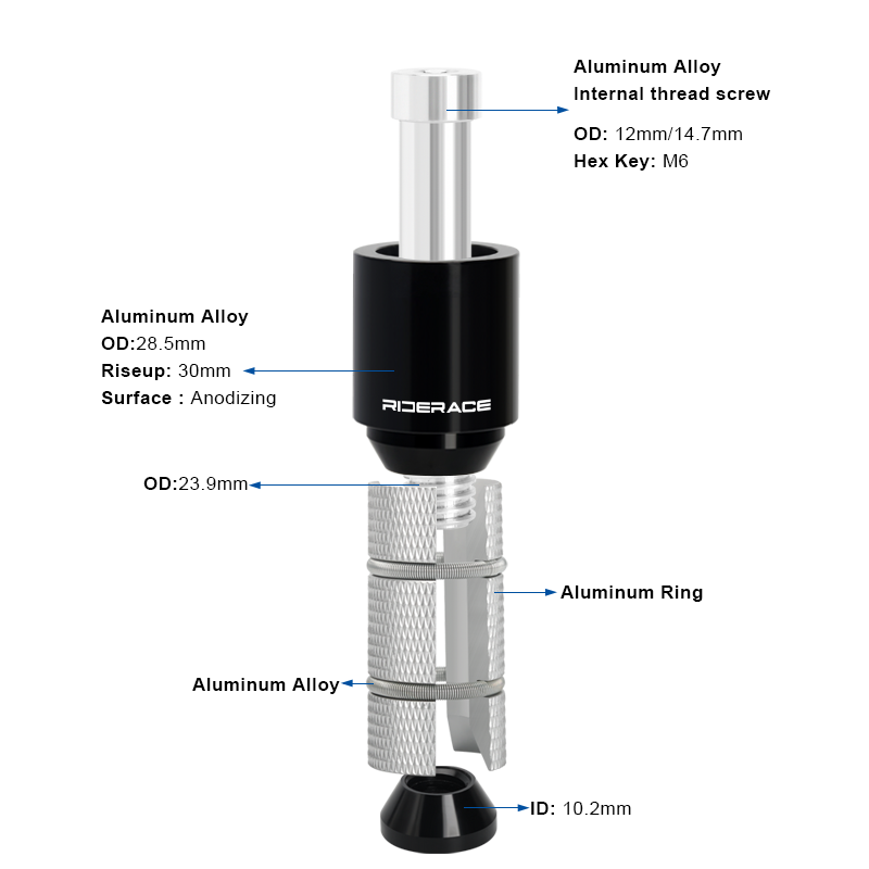 Bicycle Handlebar Stem Height  - Bike Stem Riser recension och pris