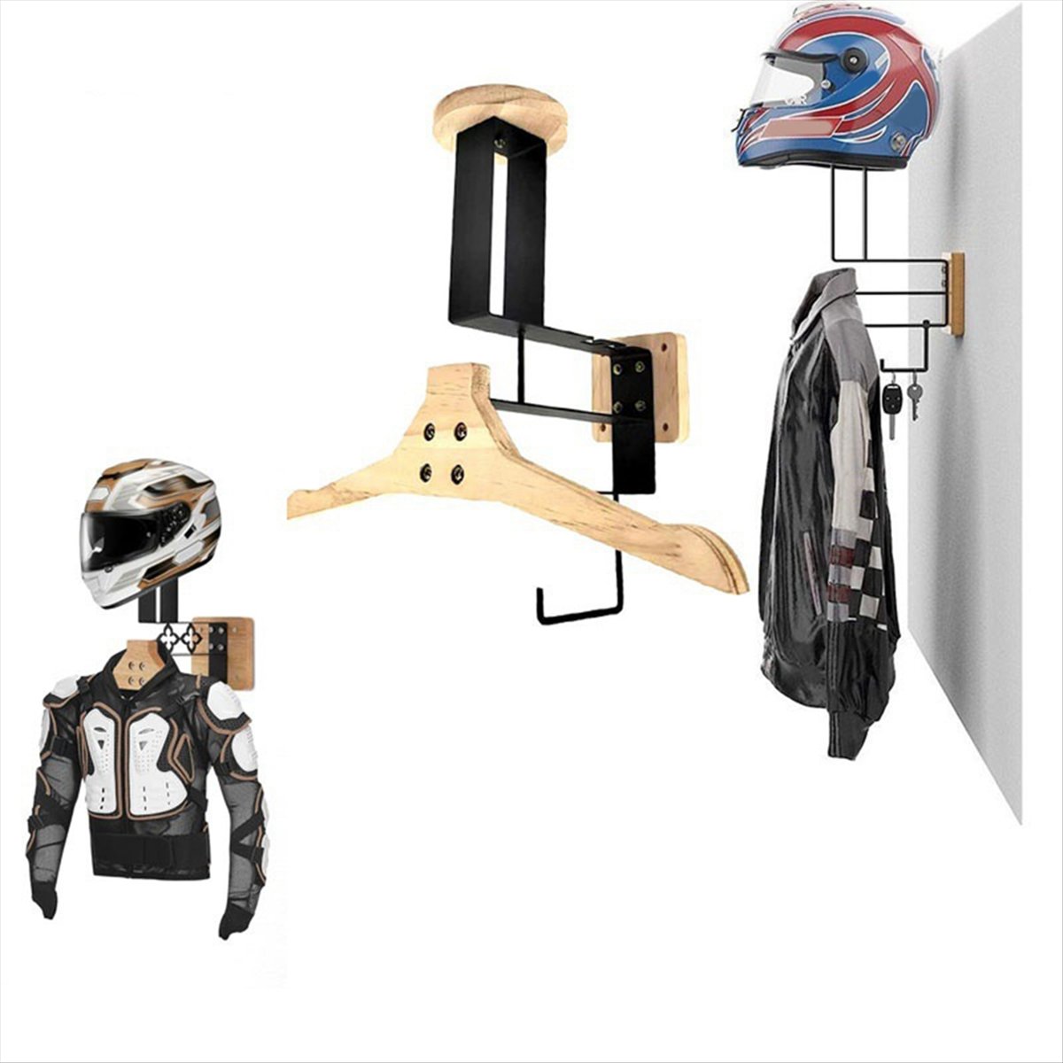 New arrival  Motorcycle Wooden - Cycling Gear Holder recension och pris