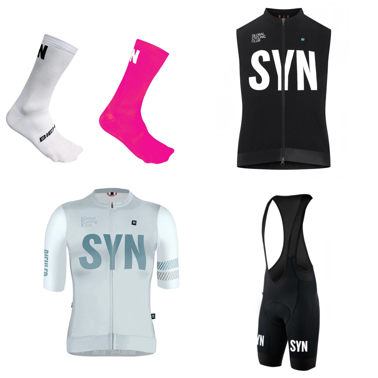 SYN Women's Short sleeve white - Cycling Gear Girls recension och pris