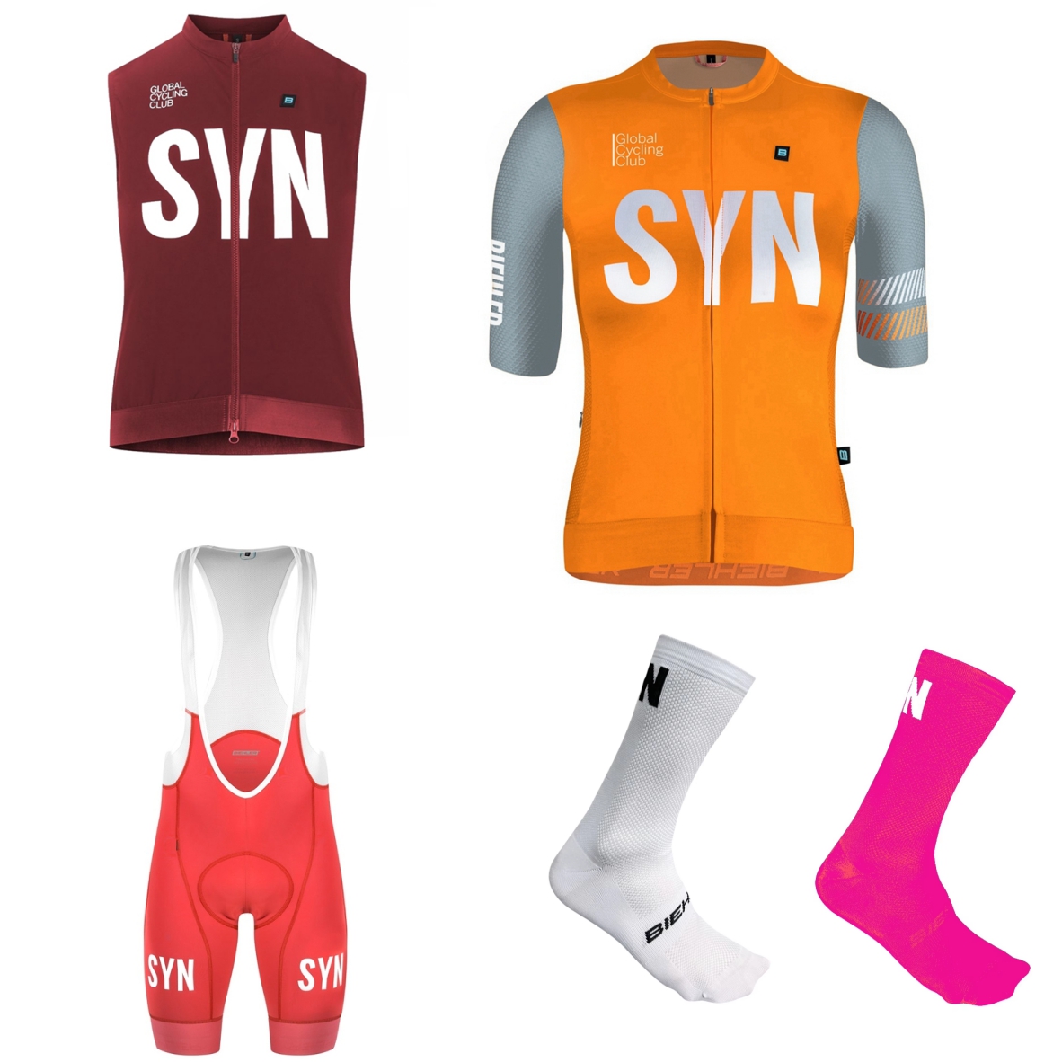 SYN Women's Short sleeve white - Cycling Gear Girls recension och pris