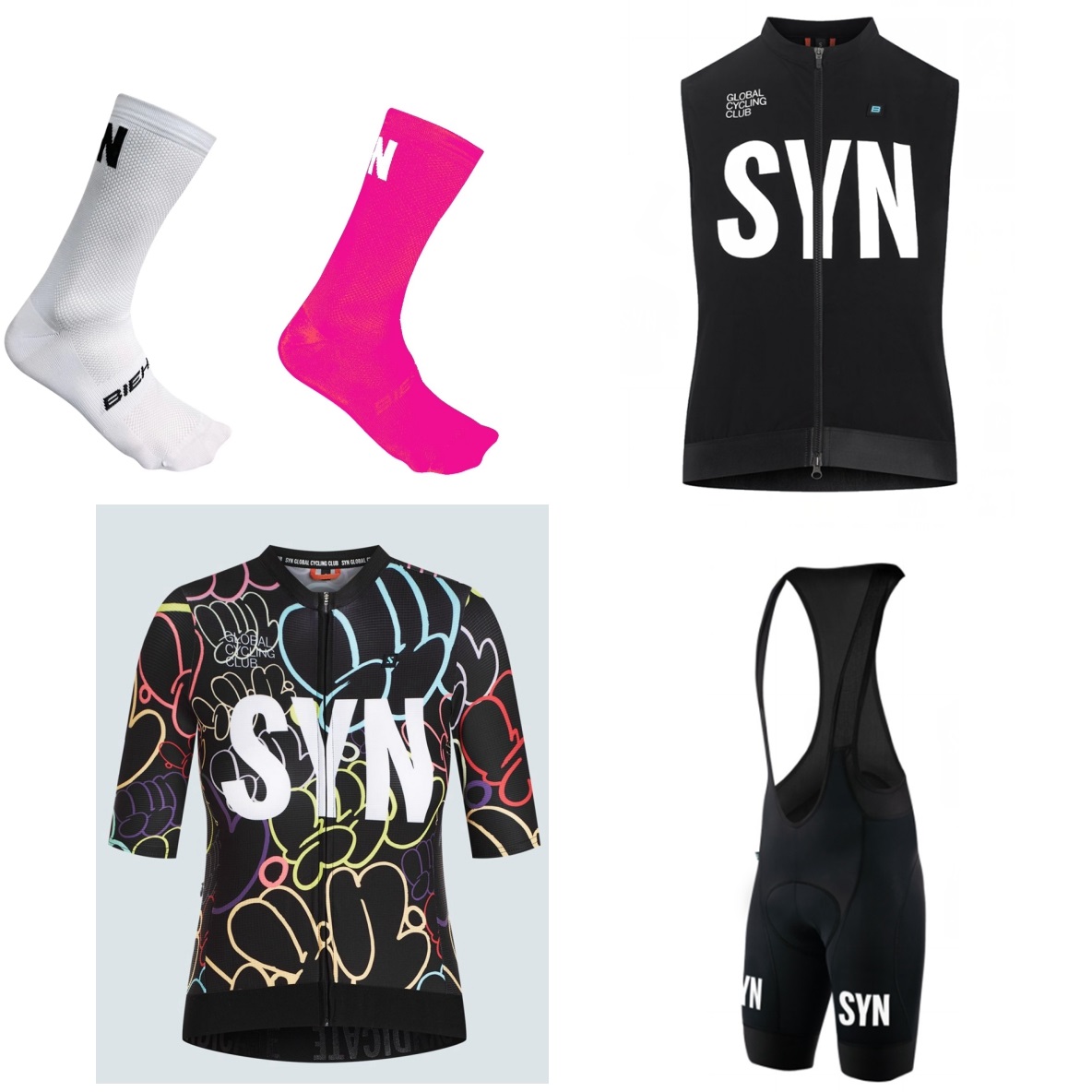 SYN Women's Short sleeve white - Cycling Gear Girls recension och pris