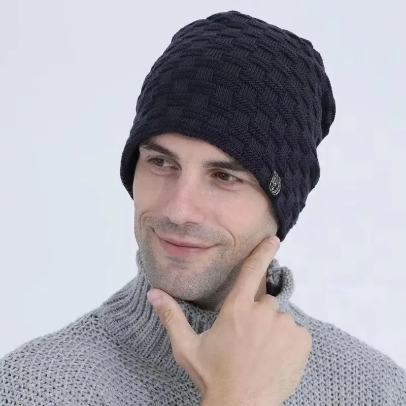 Mens Plush Lining Beanie Winte - Cycling Gear Weather recension och pris