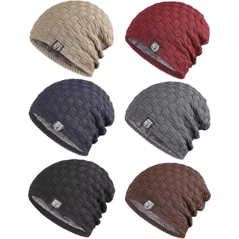 Mens Plush Lining Beanie Winte - Cycling Gear Weather recension och pris