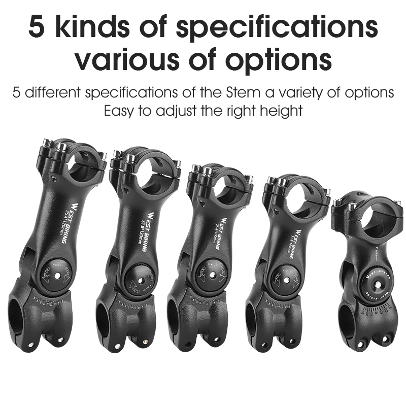 WEST BIKING Adjustable Bicycle - Bike Stem Riser recension och pris
