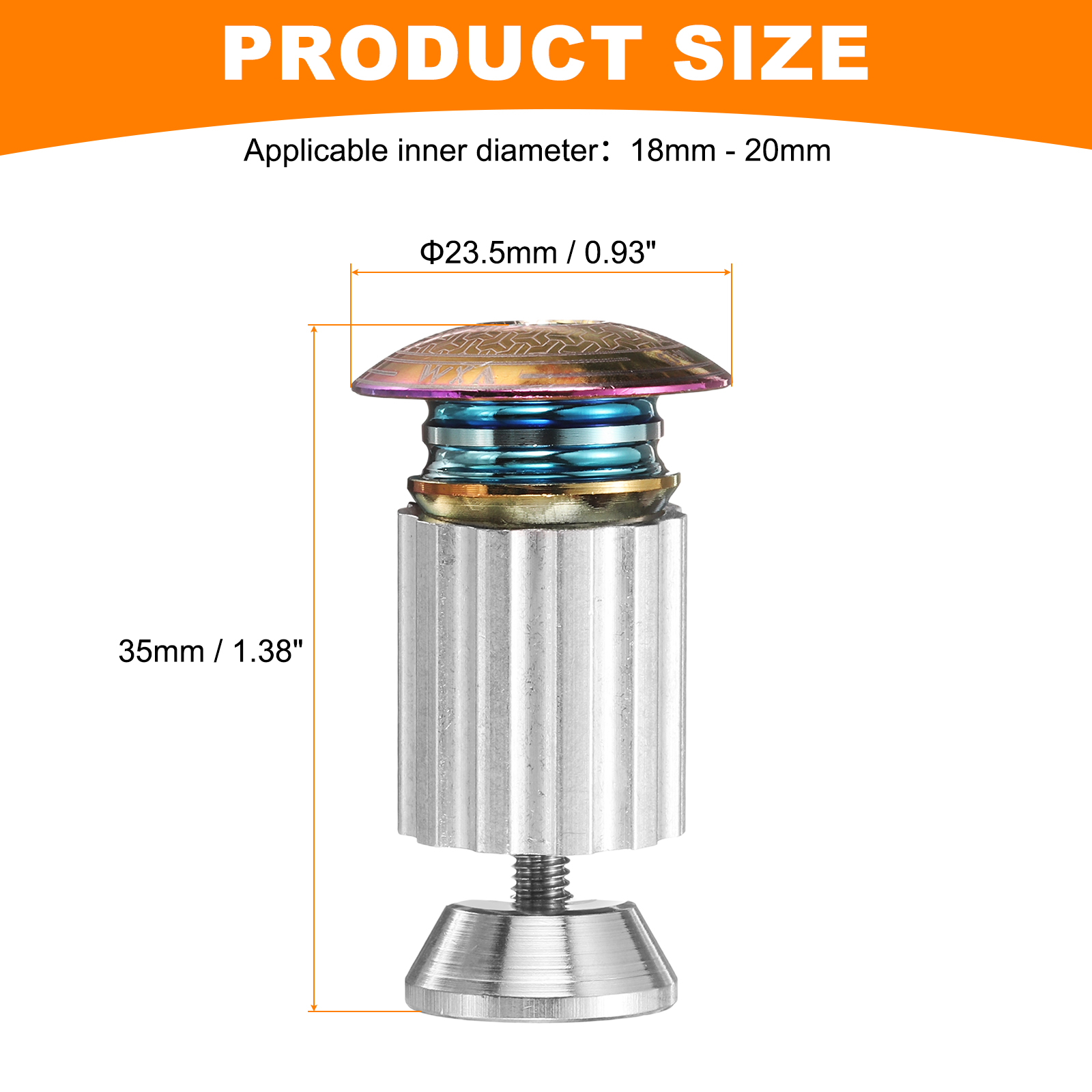 2/4 0.6oz Bar End Plugs Alumin - Junior Cycling Gear recension och pris