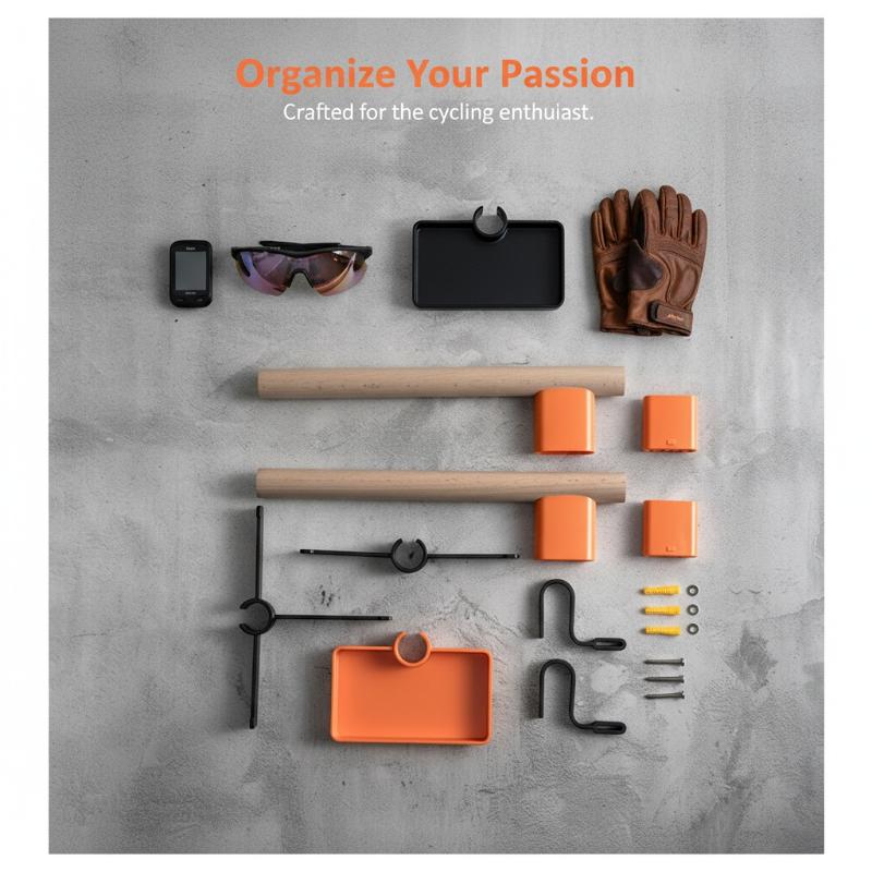 Bicycle Wall Storage 1 Set Bee - Cycling Gear Holder recension och pris