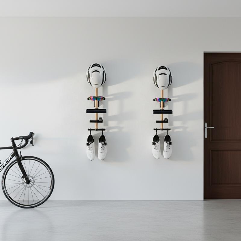 Bicycle Wall Storage 1 Set Bee - Cycling Gear Holder recension och pris