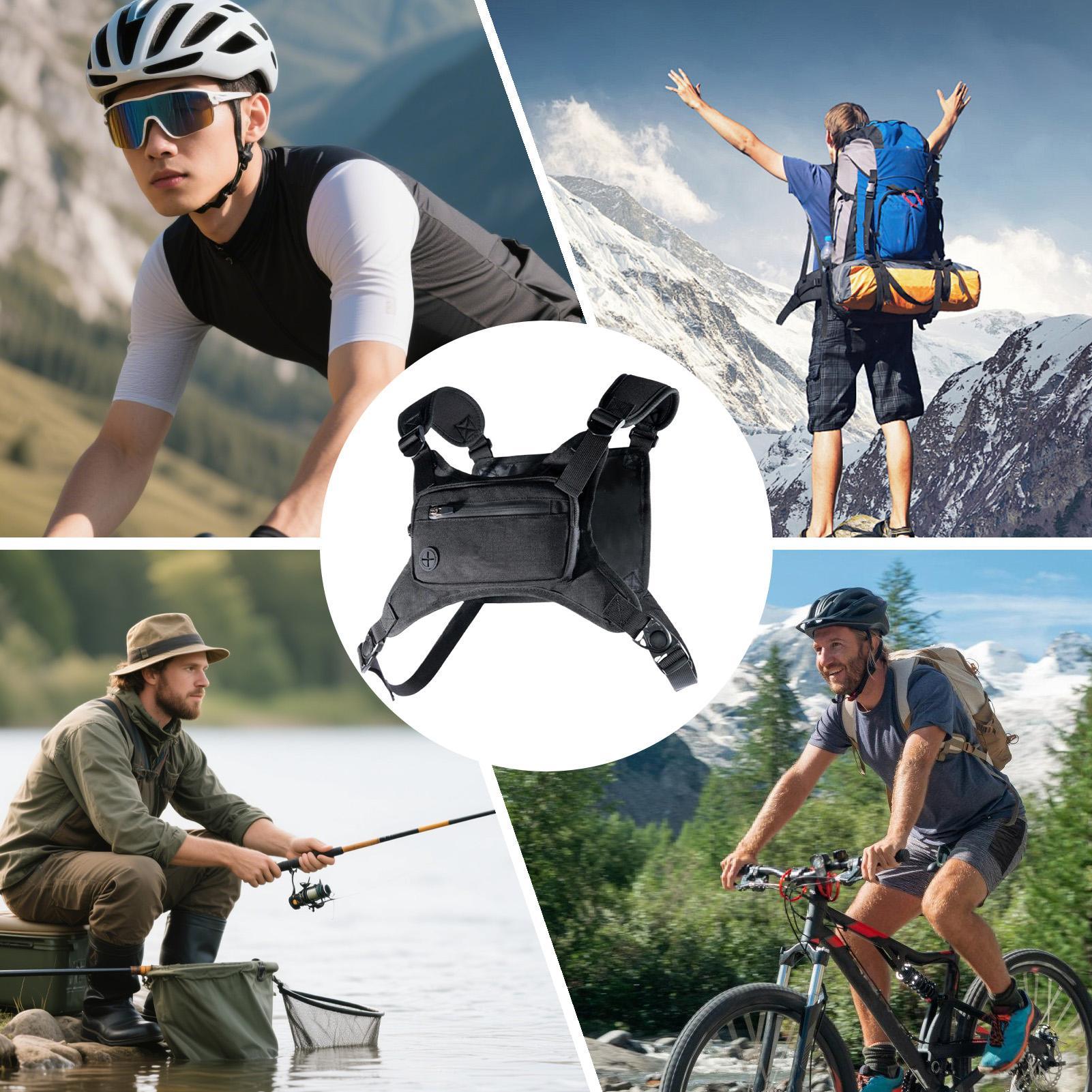 Running Chest Pack Hiking Ches - Cycling Gear Holder recension och pris