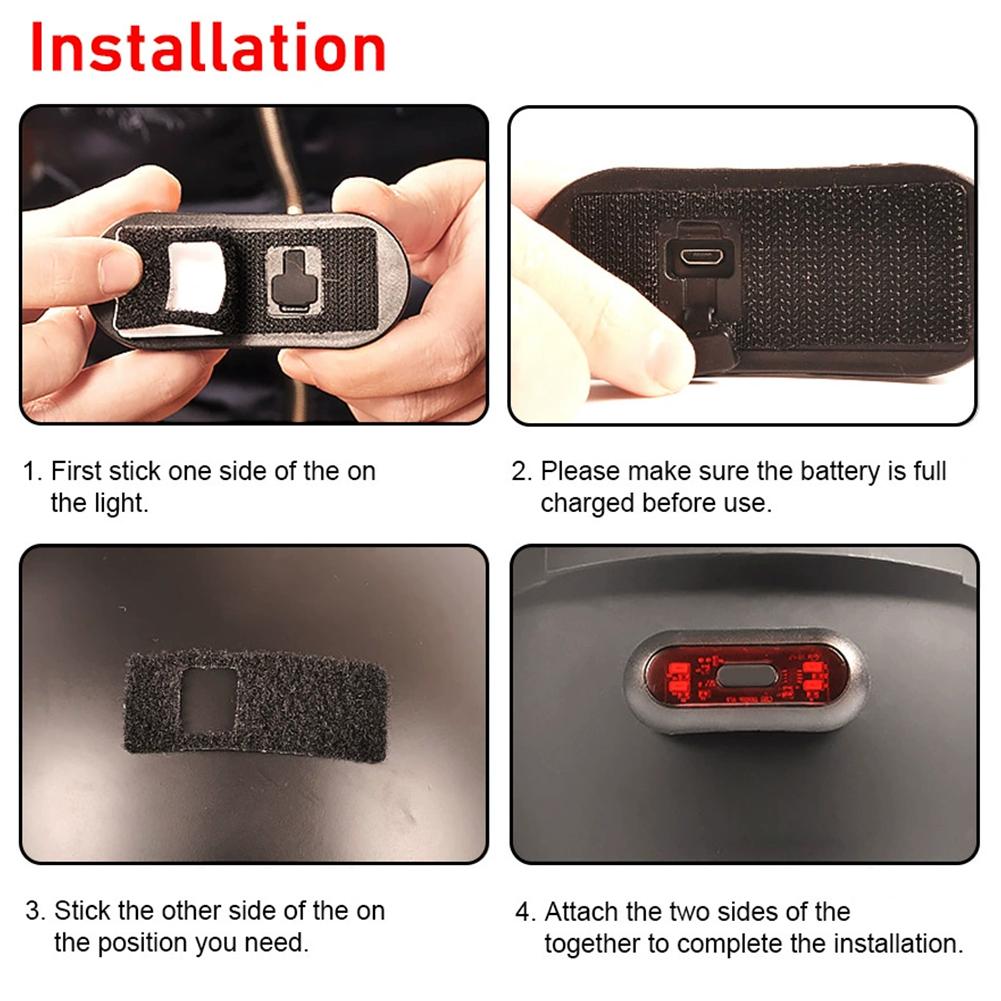 Upgrade 4 Lamp Beads Bicycle H - Cycling Gear And Accessories recension och pris