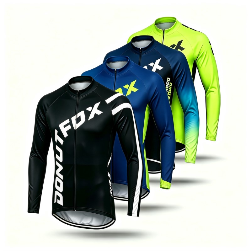 Men Long Sleeve MTB Jersey & C - Junior Cycling Gear recension och pris