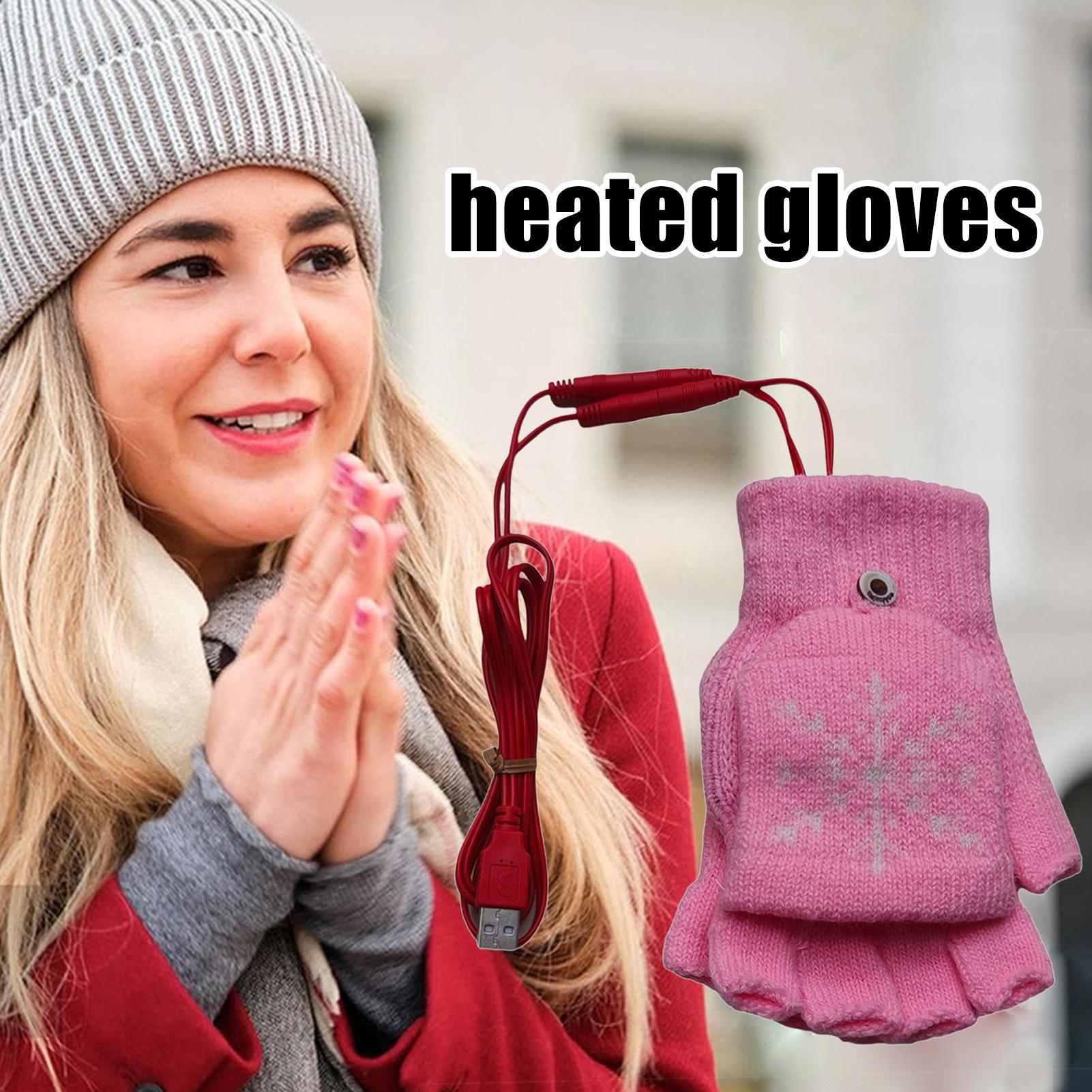 Heated Gloves Fingerless USB H - Cycling Gear Weather recension och pris