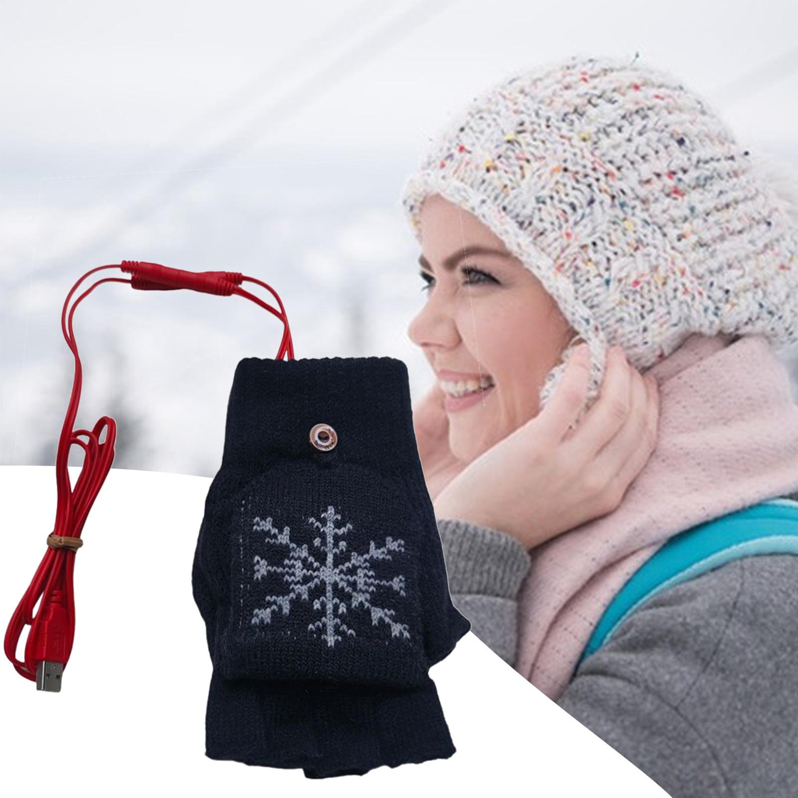 Heated Gloves Fingerless USB H - Cycling Gear Weather recension och pris