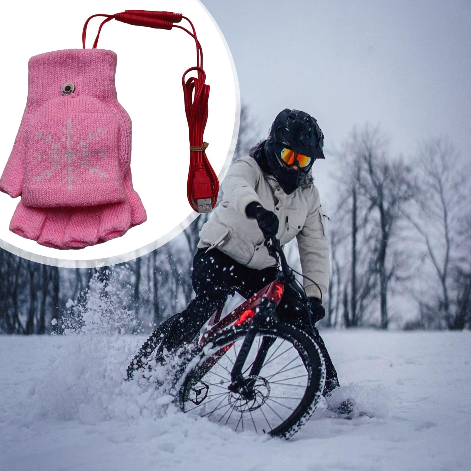 Heated Gloves Fingerless USB H - Cycling Gear Weather recension och pris