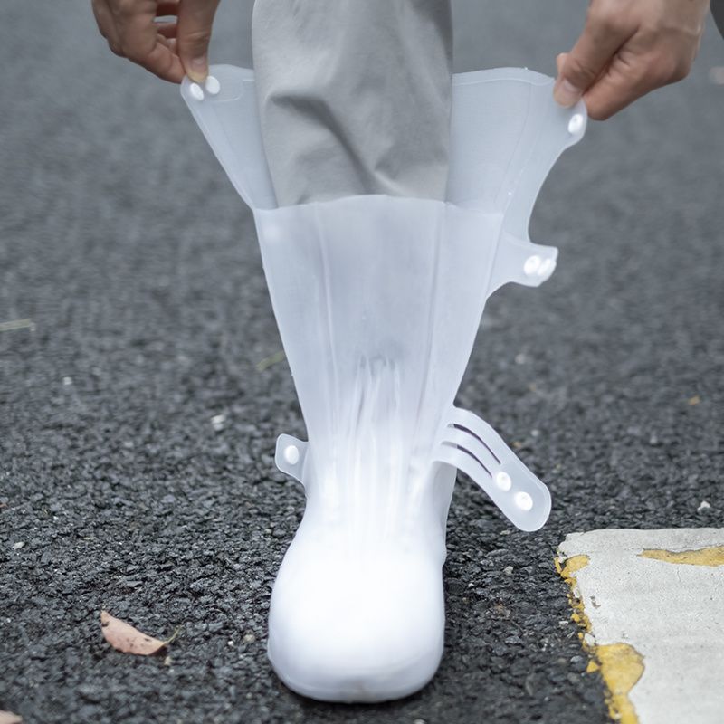 Waterproof Long High Tube Rain - Cycling Shoe Covers recension och pris