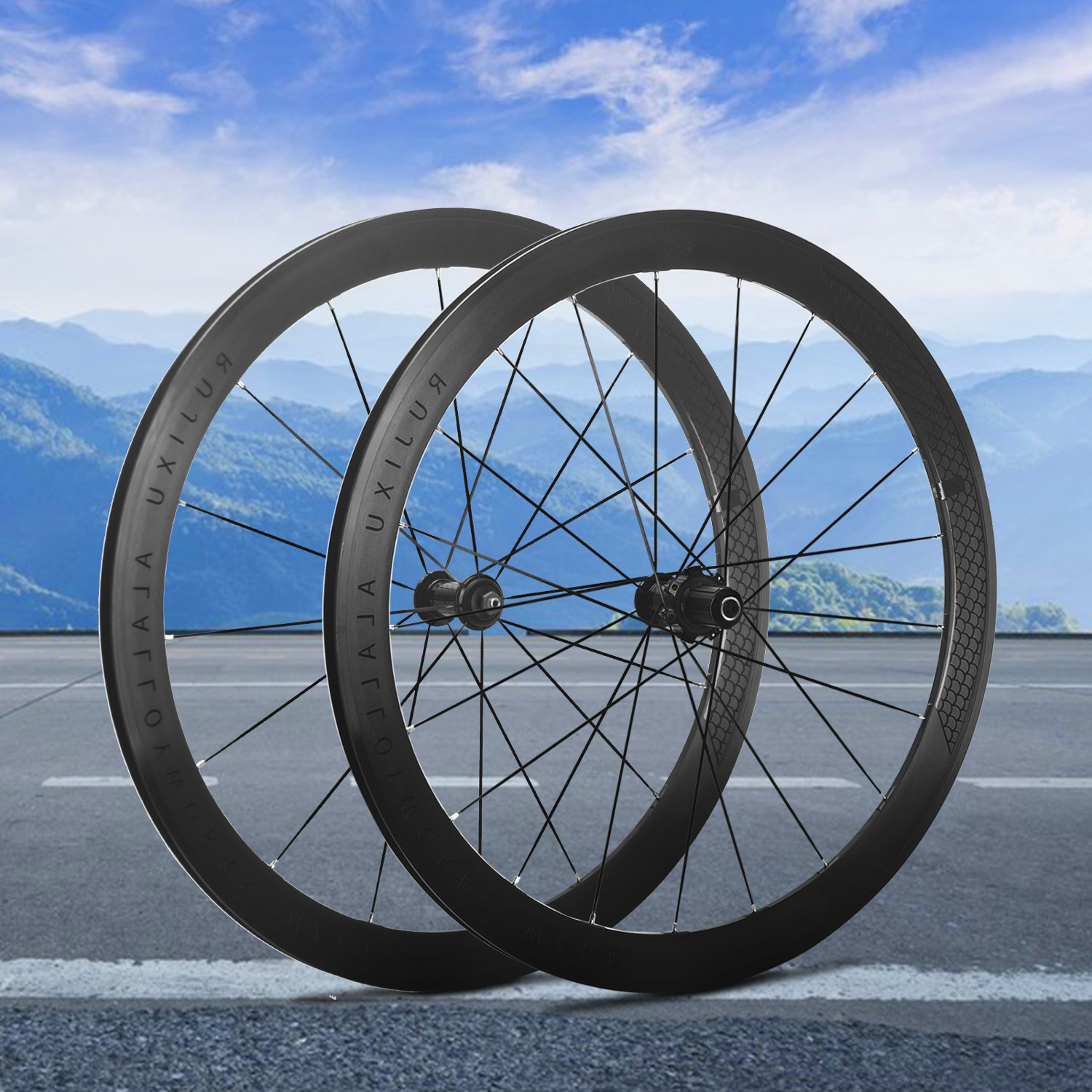 700C Bike Wheelset Fish Scale  - Gravel Bike Tires recension och pris