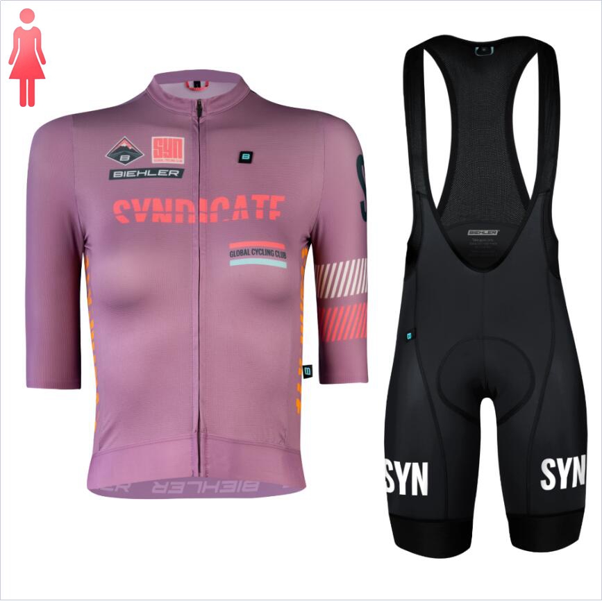 SYN Purple short sleeve Jersey - Cycling Gear Women Sale recension och pris